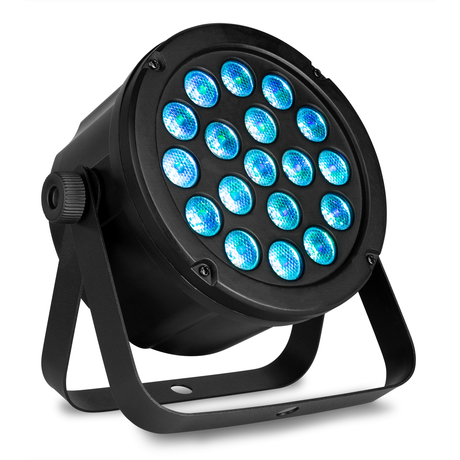 SlimPAR45 18x 3W 3-in-1 RGB LEDs DMX - beamZ