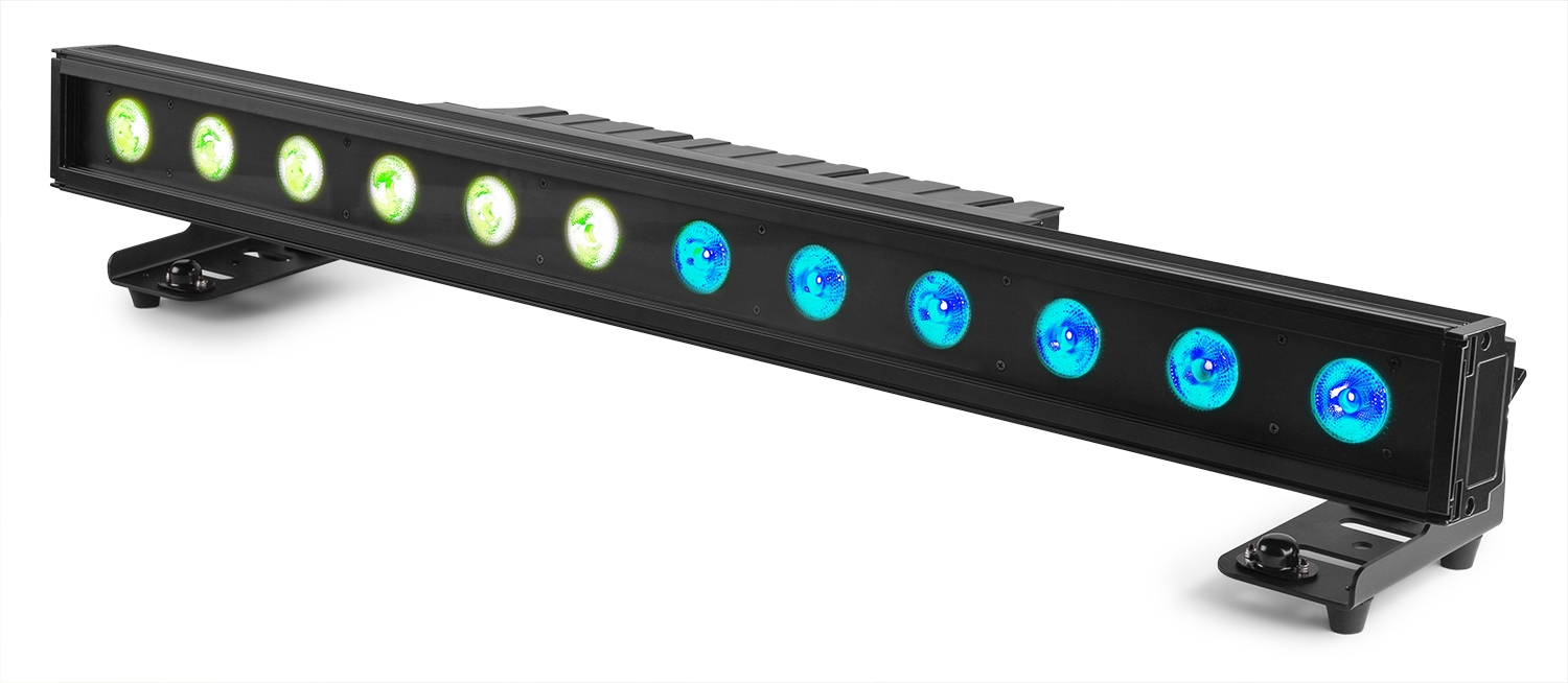 BeamZ LCB140 - Barre LED, 12 x LED 6W couleurs rouge, vert, bleu