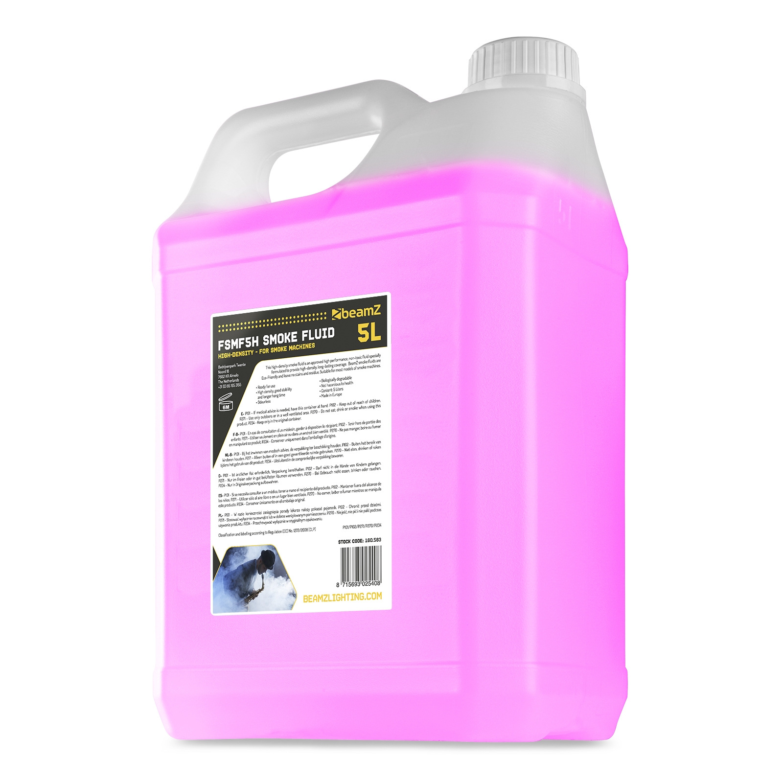 FSMF5H Smoke Fluid 5L HighDensity beamZ