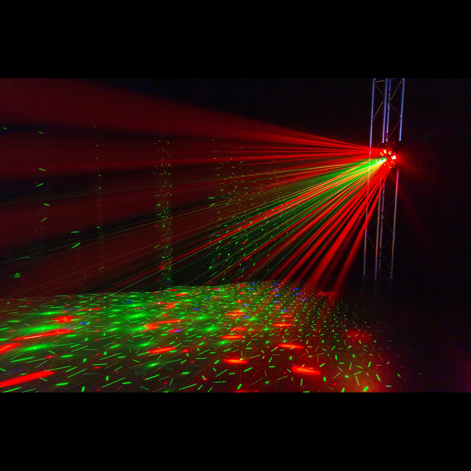 MultiBox LED Effect with Laser and Strobe beamZ