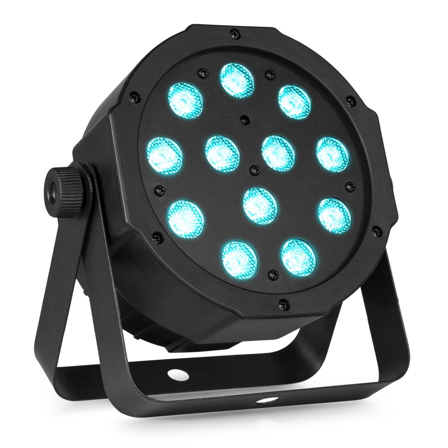 BEAMZ LED FlatPAR reflektor 12x10W RGBAW-UV Projecteur a LED PAR