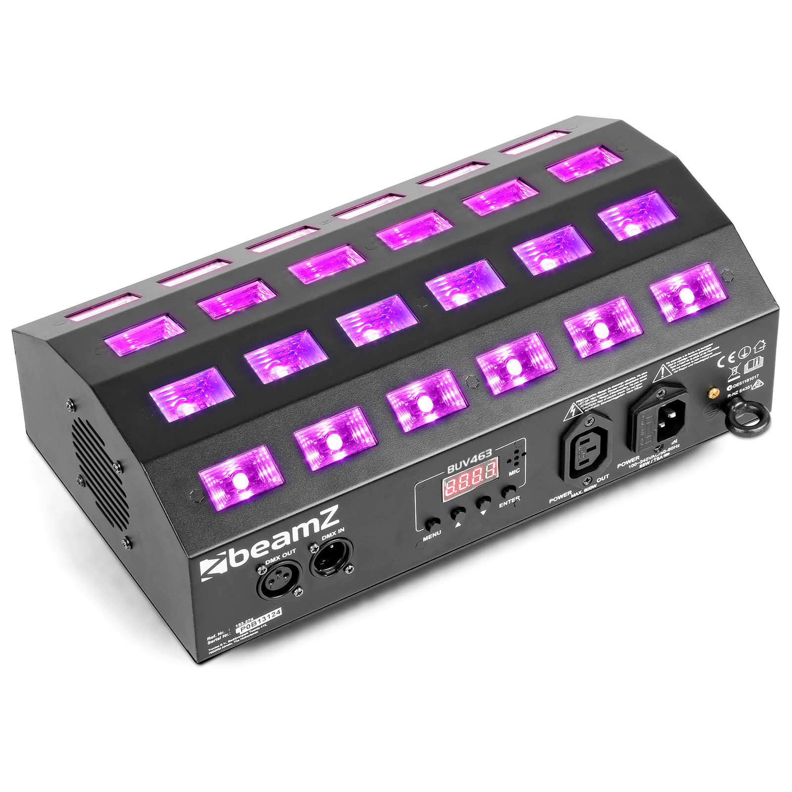 BeamZ LCB803 - Barre LEDs, 80 x LED RGB 3 Watts, mode DMX