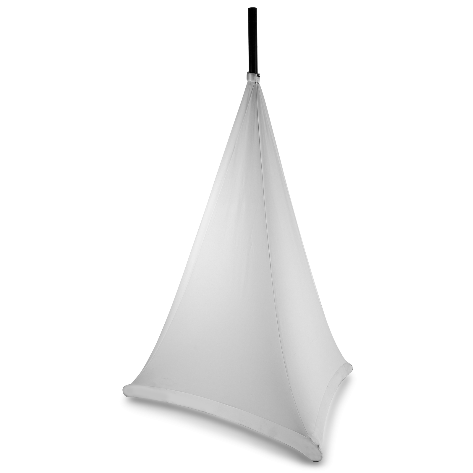 LSS12W Speaker stand cover white 120cm beamZ