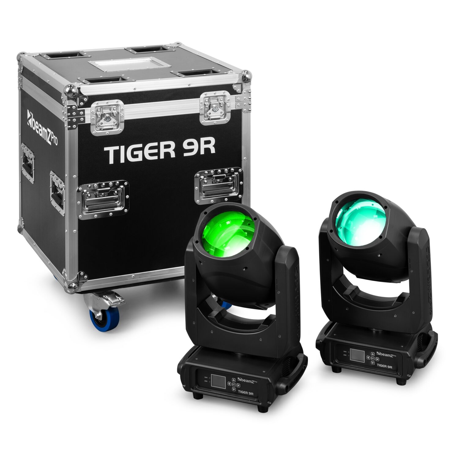 Tiger 9R 260W Beam Moving Head 2pcs in Flightcase - beamZ